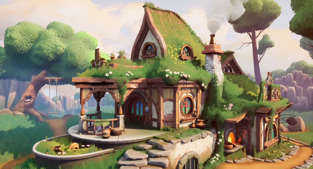 风格化场景!跟你一起来欣赏! - 助力新手快速学习成功