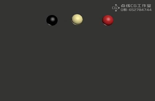 三种小球弹跳的节奏.gif